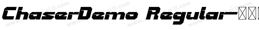 ChaserDemo Regular字体转换